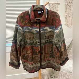 Vintage (80s/90s) Tapestry Women's Jacket